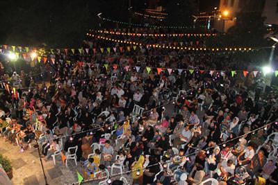 برگزاری جشن میلاد منجی عالم بشریت در شب نیمه شعبان در محل حافظیه شهرداری بندر انزلی