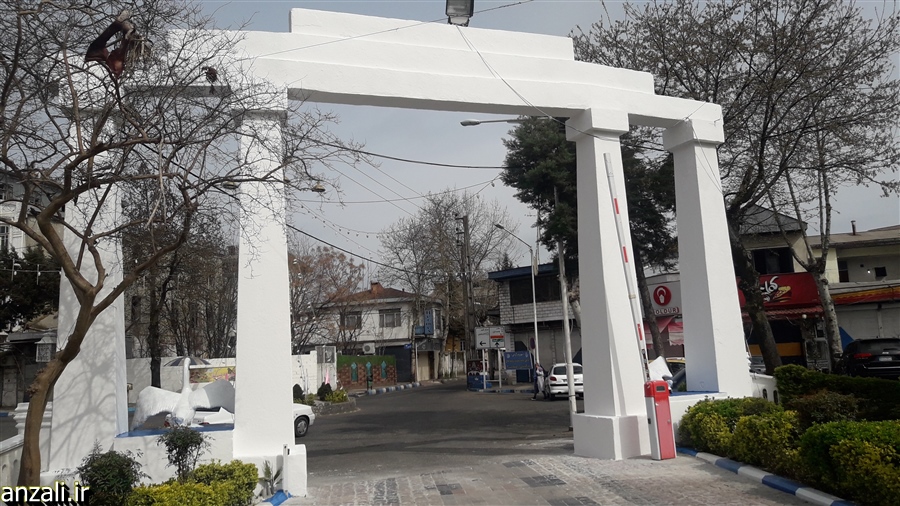 گزارش تصويري شهر آرايي بندرانزلي به مناسبت عيد نوروز