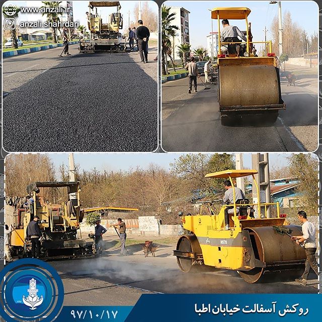 گوشه ای از پروژه های عمرانی شهرداری بندرانزلی طی چند روز اخیر به روایت تصویر