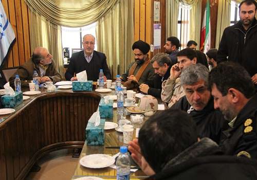 بازدید استاندار گیلان از بندرانزلی جهت بهبود شرایط موجود و امدادرسانی سریع