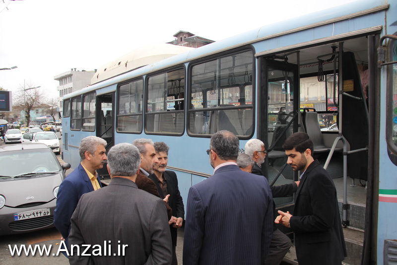 اضافه شدن يك دستگاه اتوبوس گازسوز به ناوگان حمل و نقل عمومي