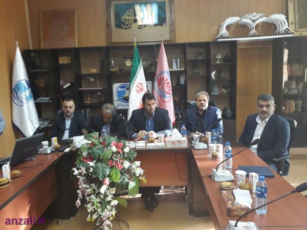 مراسم معارفه مهندس کامبیز رضواندل سرپرست شهرداری بندرانزلی