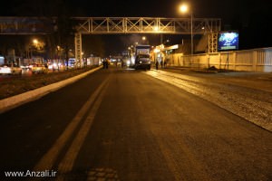 گزارش تصويري از خيابان تكاوران در شب