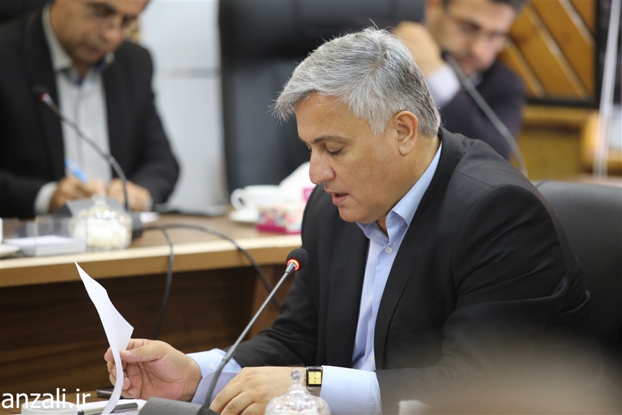 جلسه ستاد بحران شهرستان بندرانزلی در فرمانداری این شهر برگزار شد