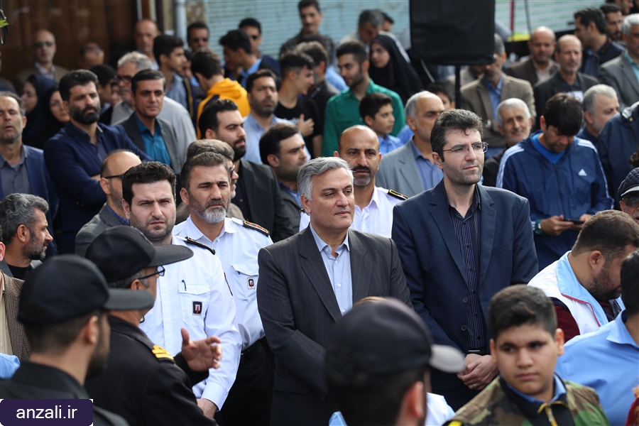 گزارش تصويري راهپيمايي روز سيزده آبان در بندرانزلي