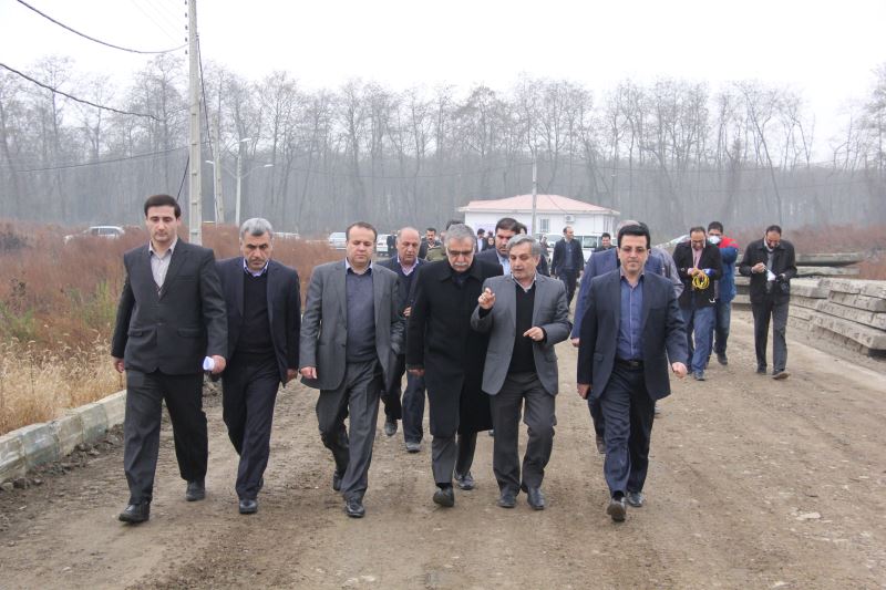 معاون وزیر کشور از کارخانه بازیافت انزلی بازدید نمود