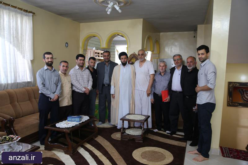 دیدار با خانواده شهدا و جانبازان