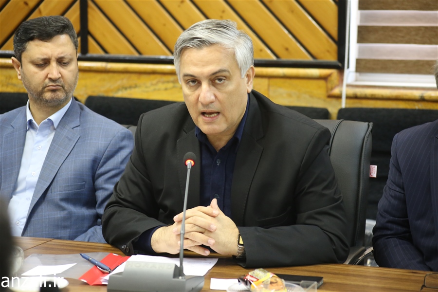 گزارش شهردار بندرانزلی در جلسه شورای اداری شهرستان