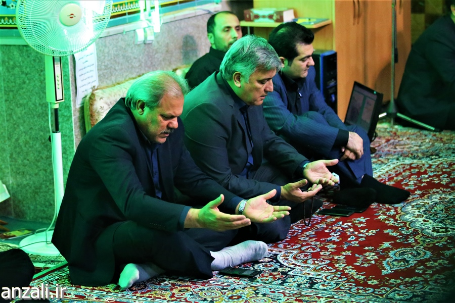 مراسم شب اربعین اباعبدالله الحسین برگزار شد