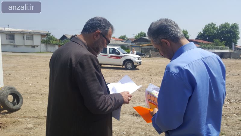 بازديد شهردار و نماينده شهر از پروژه هاي عمراني
