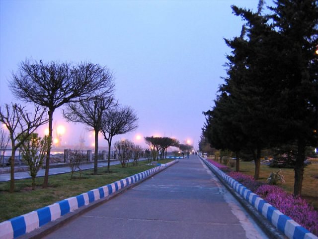 شعار پاكیزگی در بلوار قدس