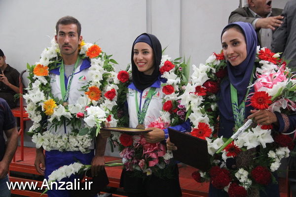 گزارش تصویری استقبال از مدال آوران آسیایی