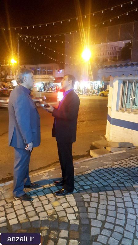 بازدید میدانی شهردار بندرانزلی از نقاط مختلف شهر